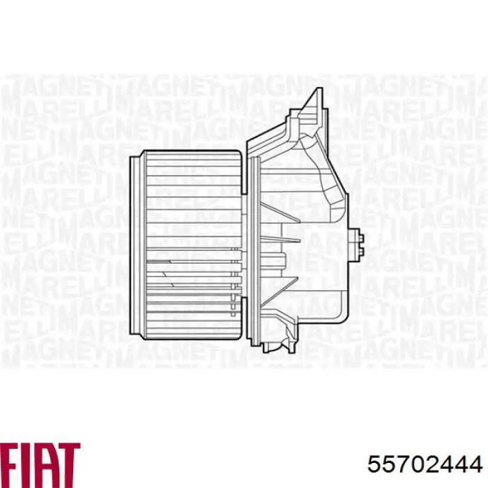 Купить 55702444 Fiat/Alfa/Lancia Электродвигатели (электродвигатель отопителя) или розетка прицепа штепсельная