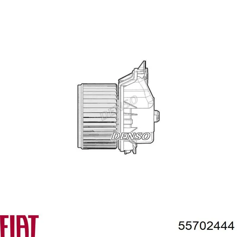 Мотор вентилятора печки (отопителя салона) Fiat/Alfa/Lancia 55702444 цена, от 70.06 USD