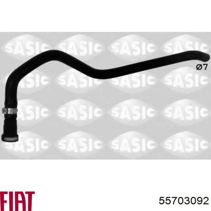 Шланг/патрубок системы охлаждения Fiat/Alfa/Lancia 55703092 цена, от 7.20 USD