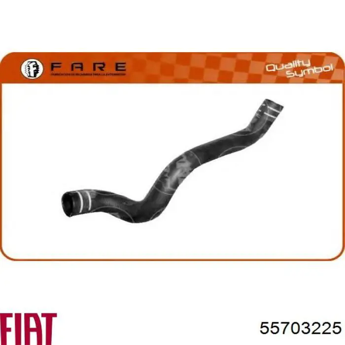 Шланг радиатора охлаждения Fiat/Alfa/Lancia 55703225 цена, от 9.49 USD