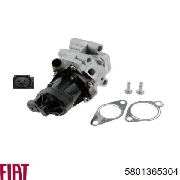 5801365304 Fiat/Alfa/Lancia радиатор системы egr рециркуляции выхлопных газов