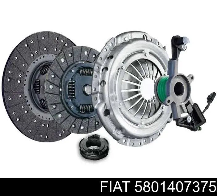 Комплект сцепления Fiat/Alfa/Lancia 5801407375