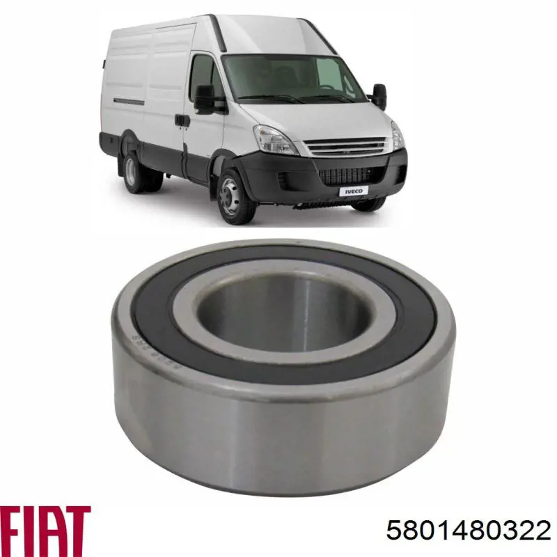 5801480322 Fiat/Alfa/Lancia Гидромуфта привода вентилятора