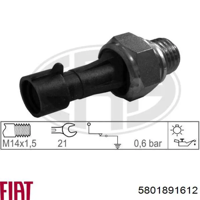  5801891612 Fiat/Alfa/Lancia