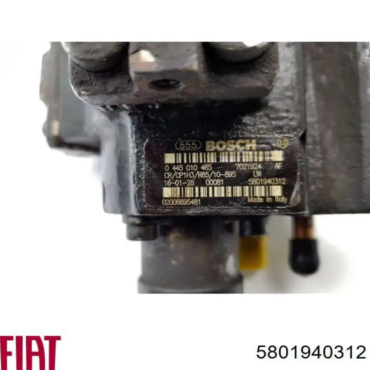 5801940312 Fiat/Alfa/Lancia Насос топливный высокого давления (ТНВД)