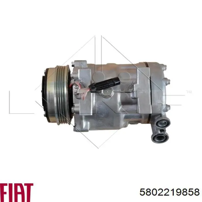 Компрессор кондиционера 5802219858 Fiat/Alfa/Lancia