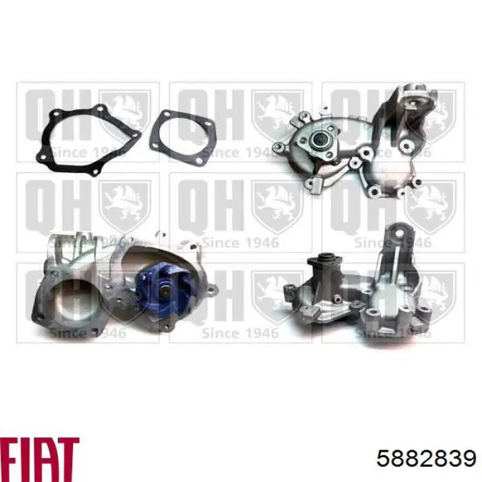 Помпа 0005882839 Fiat/Alfa/Lancia