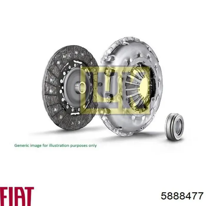 Лепестковая корзина сцепления Fiat/Alfa/Lancia 4317694 цена, от 44.33 USD
