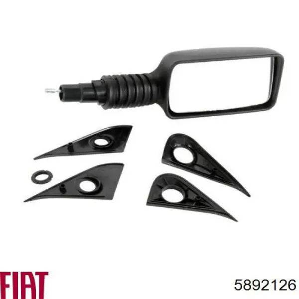 Наружное зеркало правое Fiat/Alfa/Lancia 5892126 цена, от 17.14 USD
