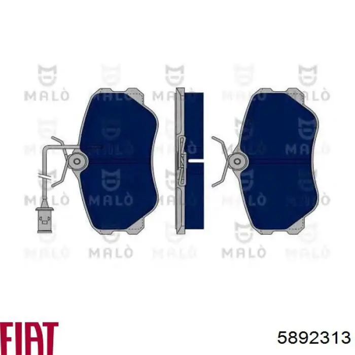 Колодки Fiat/Alfa/Lancia 5892313 цена, от 26.69 USD
