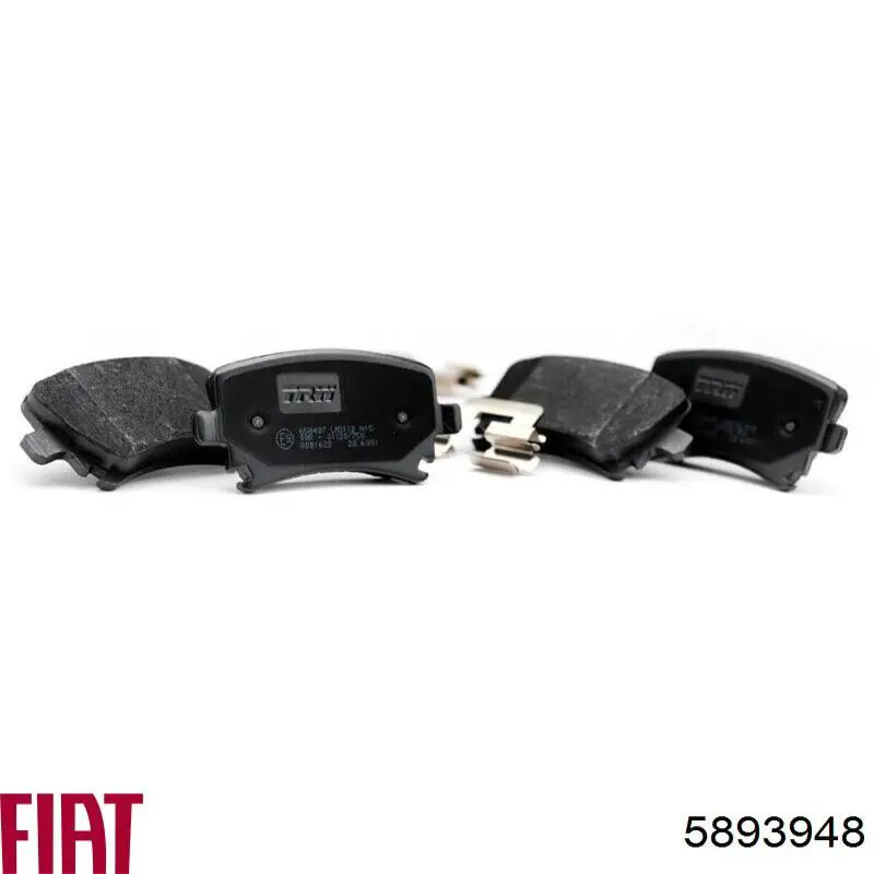 5893948 Fiat/Alfa/Lancia Колодки передние