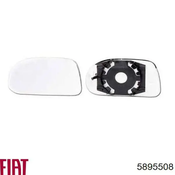 5895508 Fiat/Alfa/Lancia зеркальный элемент зеркала заднего вида правого