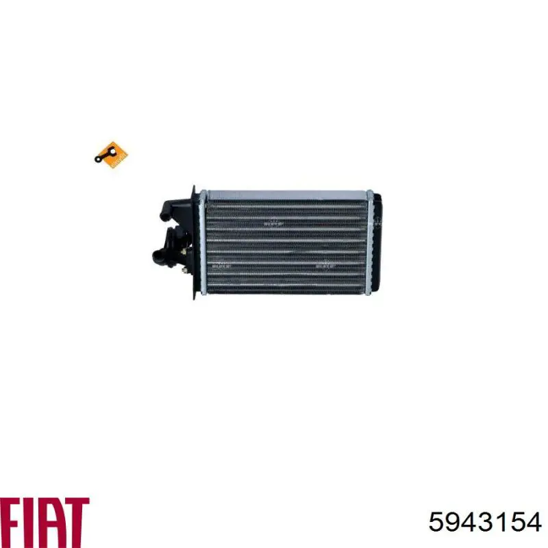 Радиатор печки (отопителя) Fiat/Alfa/Lancia 5943154 цена, от 19.77 USD