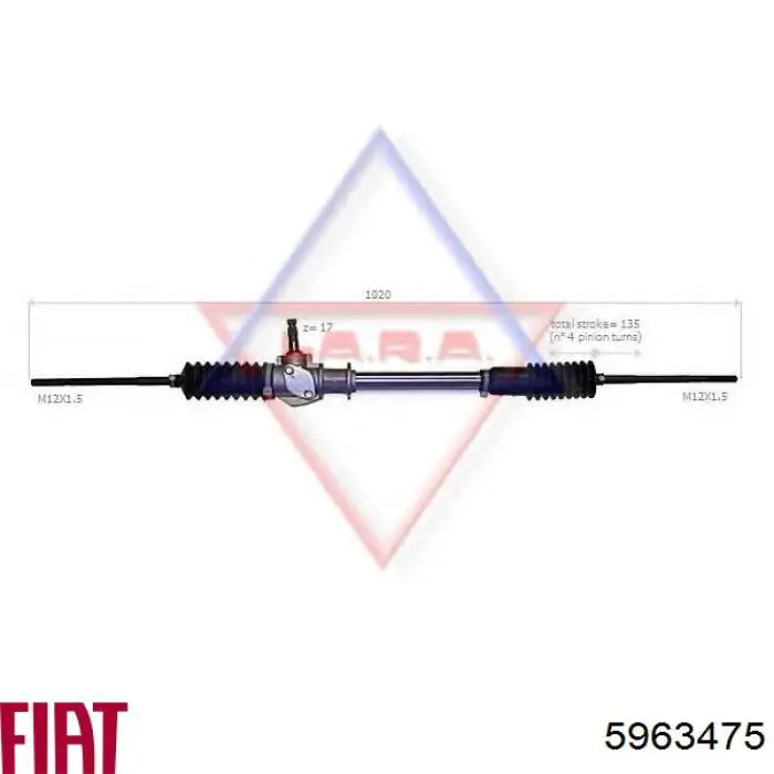 Купить 5963475 Fiat/Alfa/Lancia Рулевая рейка