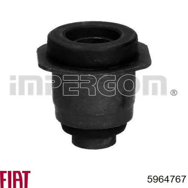 5964767 Fiat/Alfa/Lancia bloco silencioso externo traseiro de braço oscilante transversal