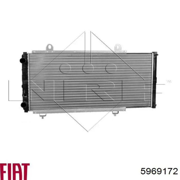 5969172 Fiat/Alfa/Lancia радиатор