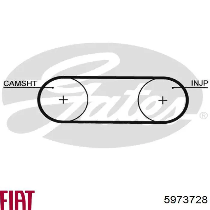 Ремень ГРМ 5973728 Fiat/Alfa/Lancia