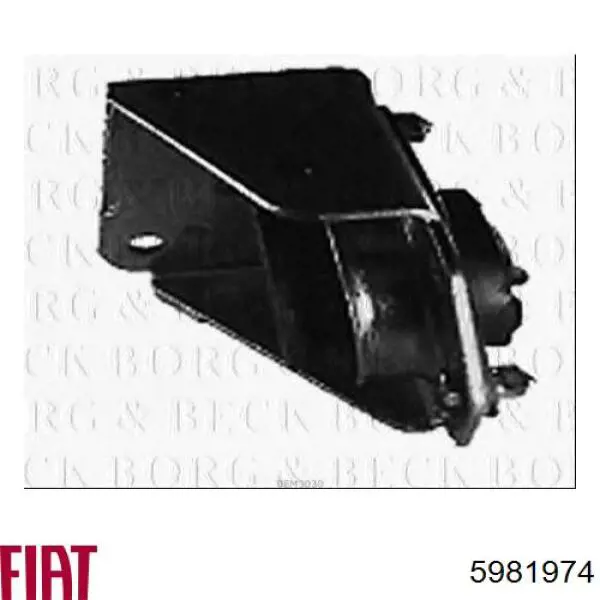 Левая подушка двигателя 5981974 Fiat/Alfa/Lancia