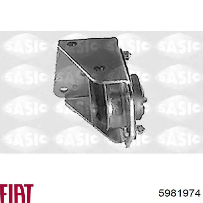 5981974 Fiat/Alfa/Lancia Подушка (опора) двигателя, левая