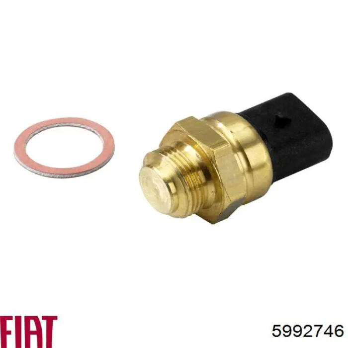 Купить 5992746 Fiat/Alfa/Lancia Датчик включения вентилятора радиатора 