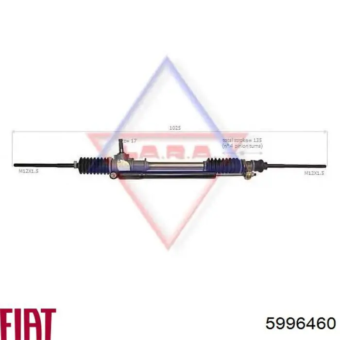 5996460 Fiat/Alfa/Lancia Управление рулевое в сборе