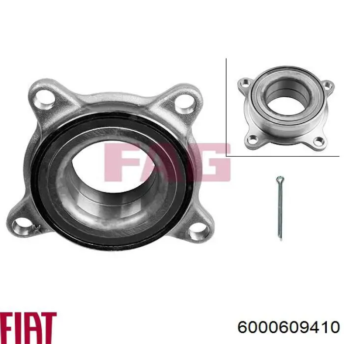 Ступица передняя 6000609410 Fiat/Alfa/Lancia