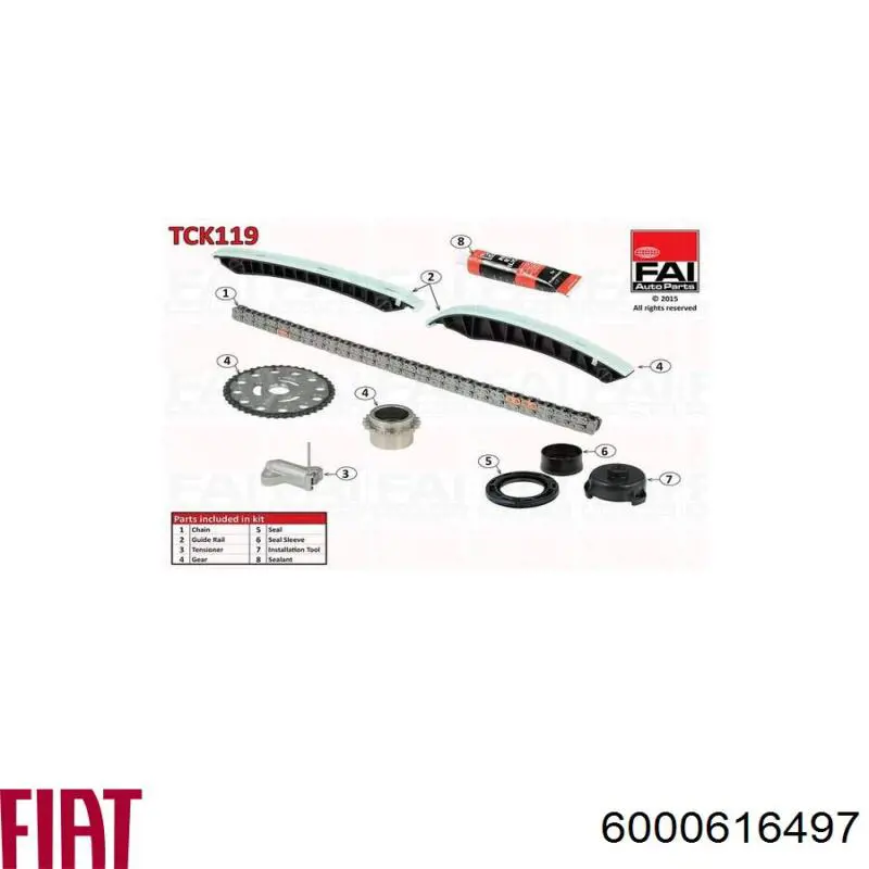 6000616497 Fiat/Alfa/Lancia