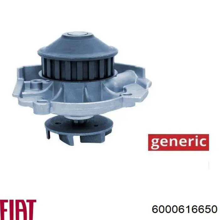 6000616650 Fiat/Alfa/Lancia Насос водяной
