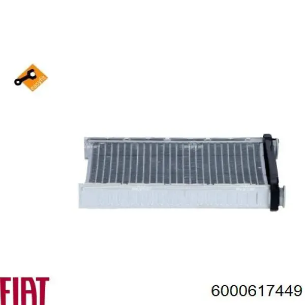6000617449 Fiat/Alfa/Lancia Радиатор отопителя салона