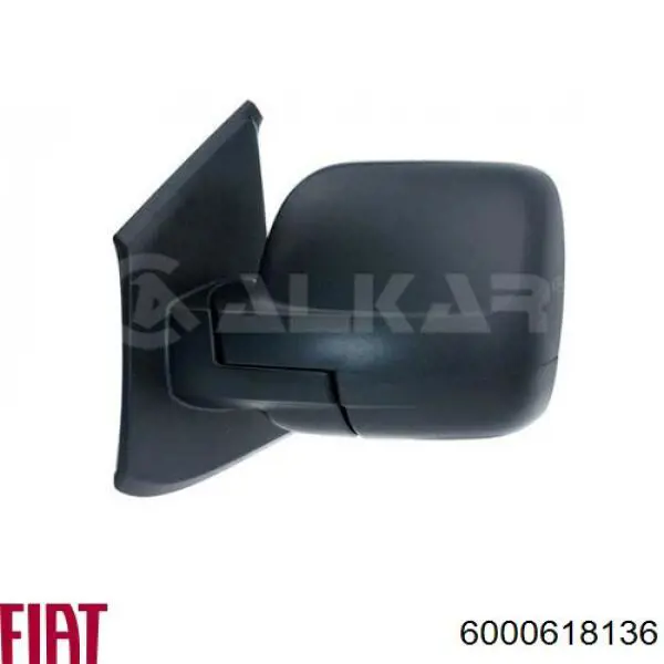 Зеркальный элемент водительского зеркала Fiat/Alfa/Lancia 6000618136 цена, от 13.95 USD