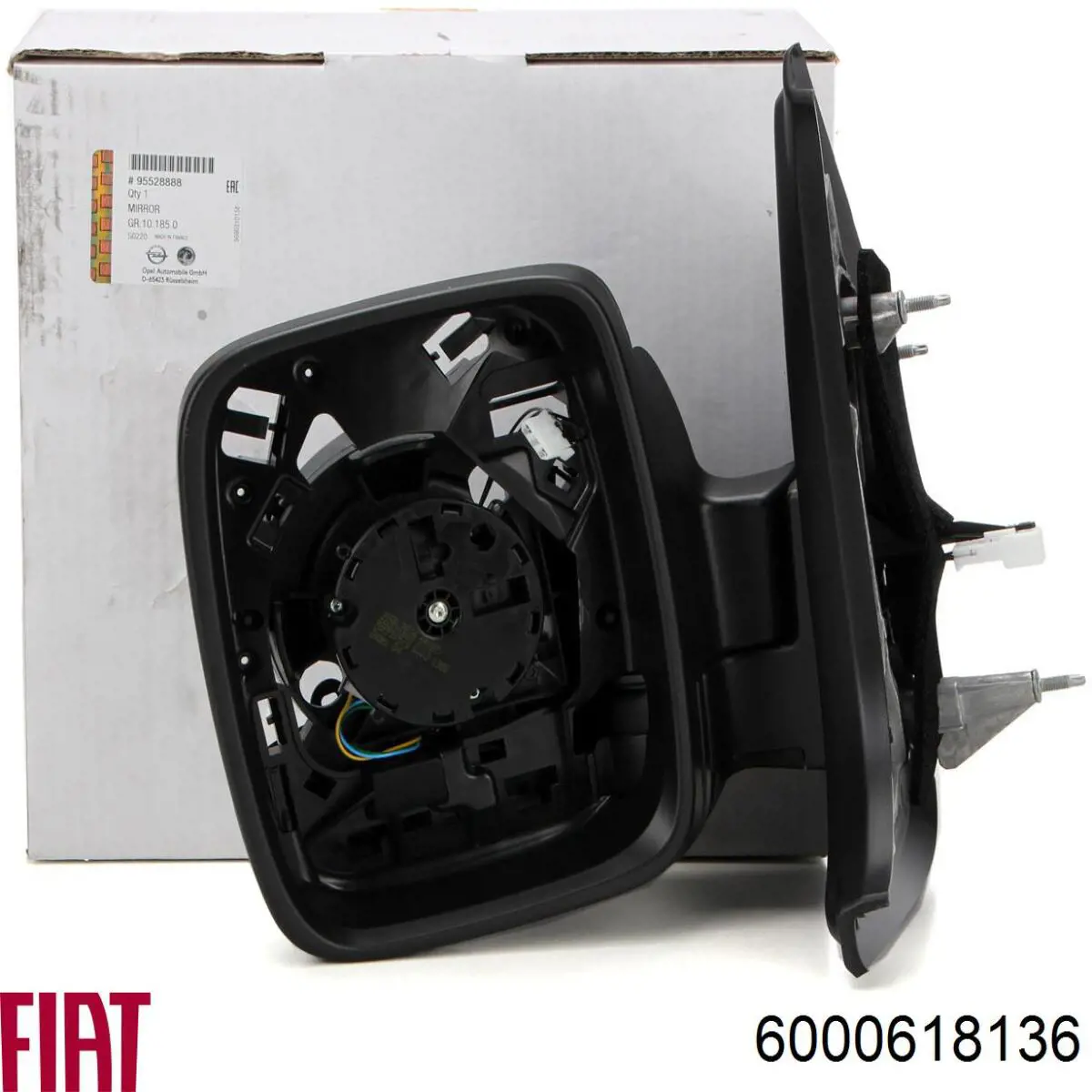 6000618136 Fiat/Alfa/Lancia Зеркальный элемент левого зеркала заднего вида