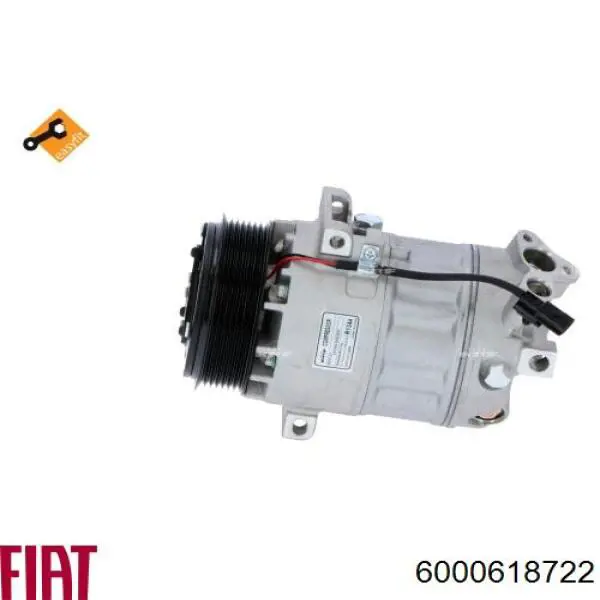 Компрессор кондиционера 6000618722 Fiat/Alfa/Lancia