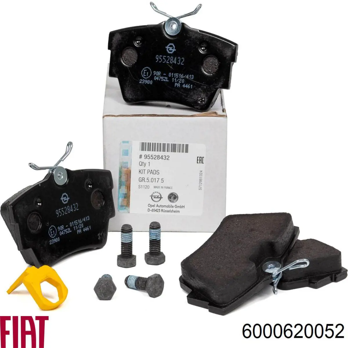Колодки дисковые  Fiat/Alfa/Lancia 6000620052 цена, от 17.39 USD