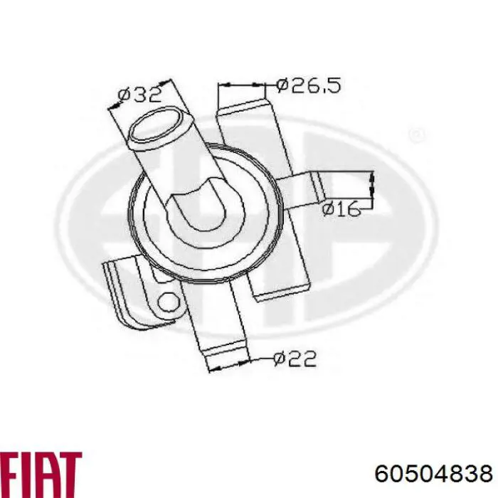 Термостат DTM87605 Denso