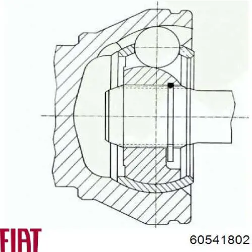 Граната колесная Fiat/Alfa/Lancia 60541802 цена, от 26.12 USD