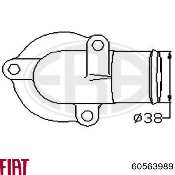 60563989 Fiat/Alfa/Lancia термостат