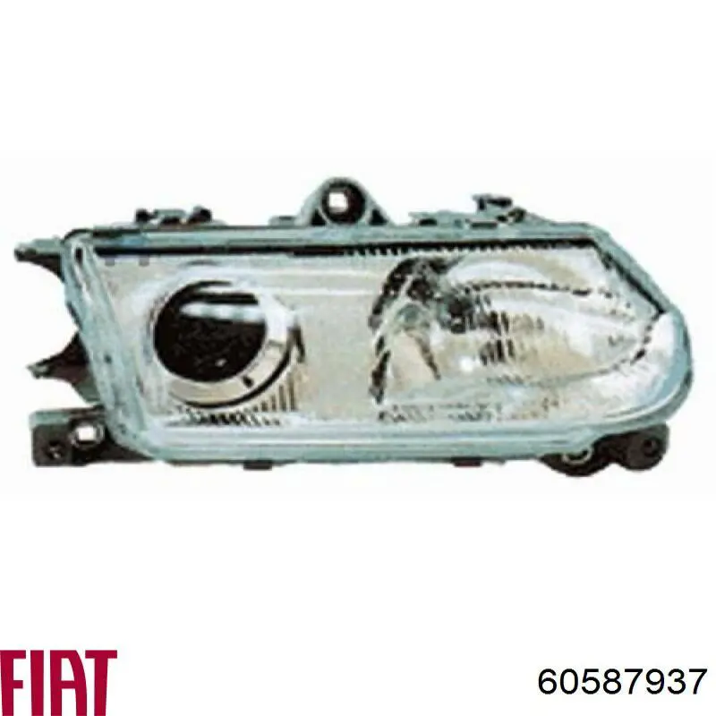 60587937 Fiat/Alfa/Lancia фара правая