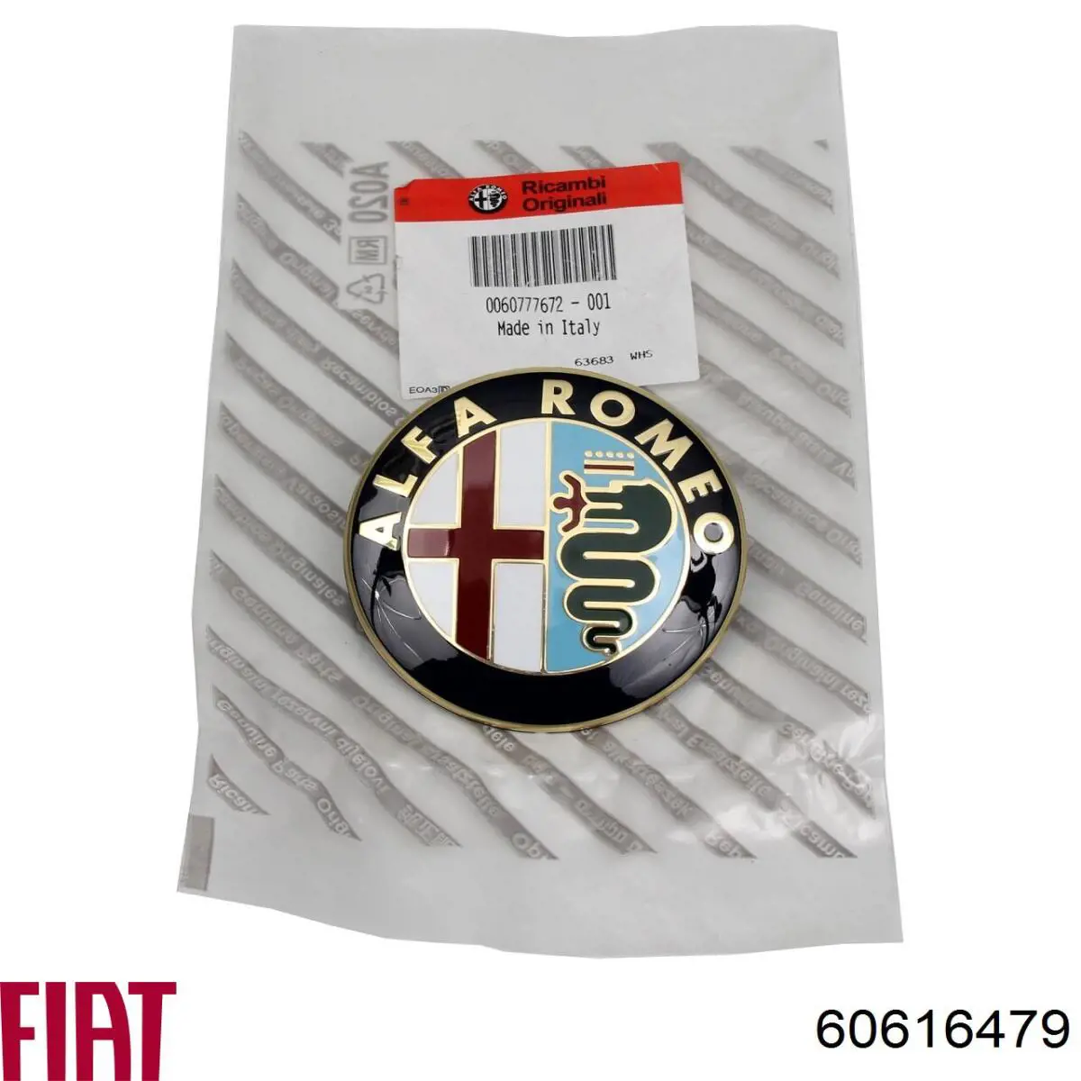 Болт крепления амортизатора заднего Fiat/Alfa/Lancia 60616479