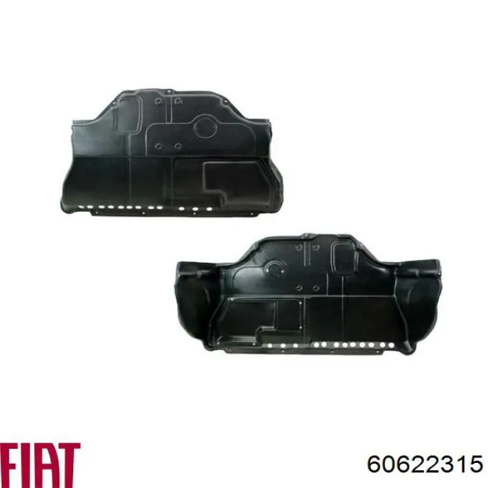 60622315 Fiat/Alfa/Lancia proteção de motor, de panela (da seção de motor)