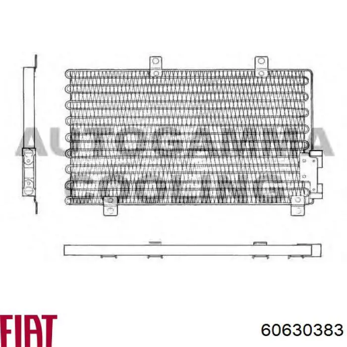 Конденсатор кондиционера Ford 1352296 цена, от 6.29 USD