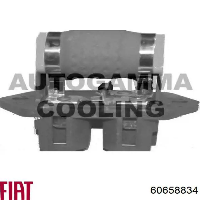 60658834 Fiat/Alfa/Lancia resistor de motorzinho de ventilador de aparelho de ar condicionado