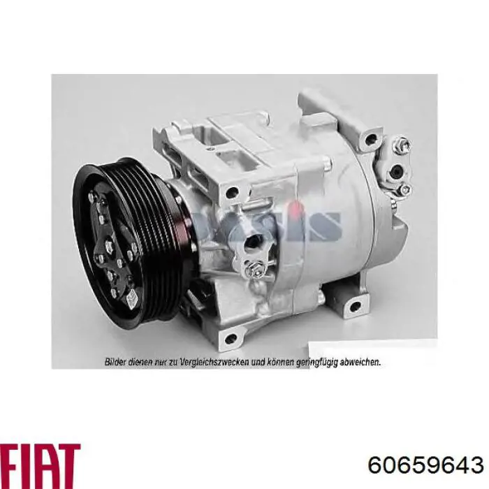 Компрессор кондиционера 60659643 Fiat/Alfa/Lancia