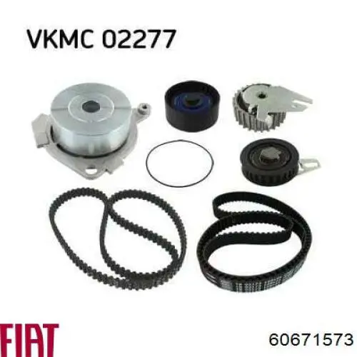 Обводной ролик ремня ГРМ Fiat/Alfa/Lancia 60671573 цена, от 14.95 USD