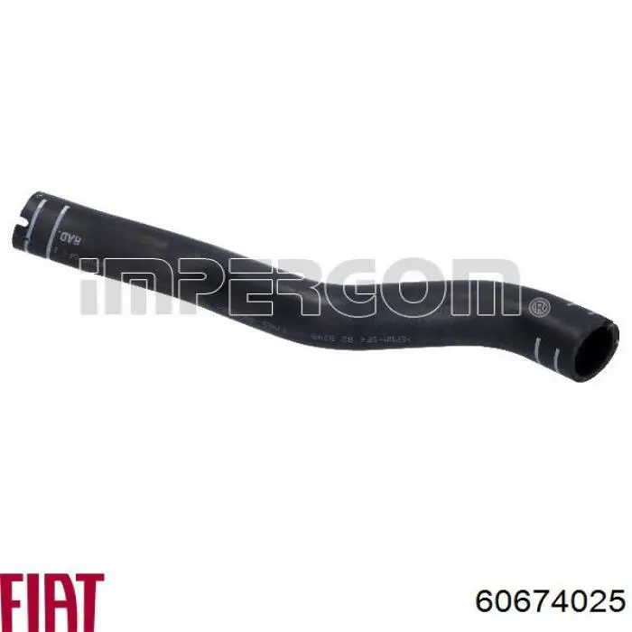 Шланг радиатора охлаждения Fiat/Alfa/Lancia 60674025 цена, от 13.28 USD