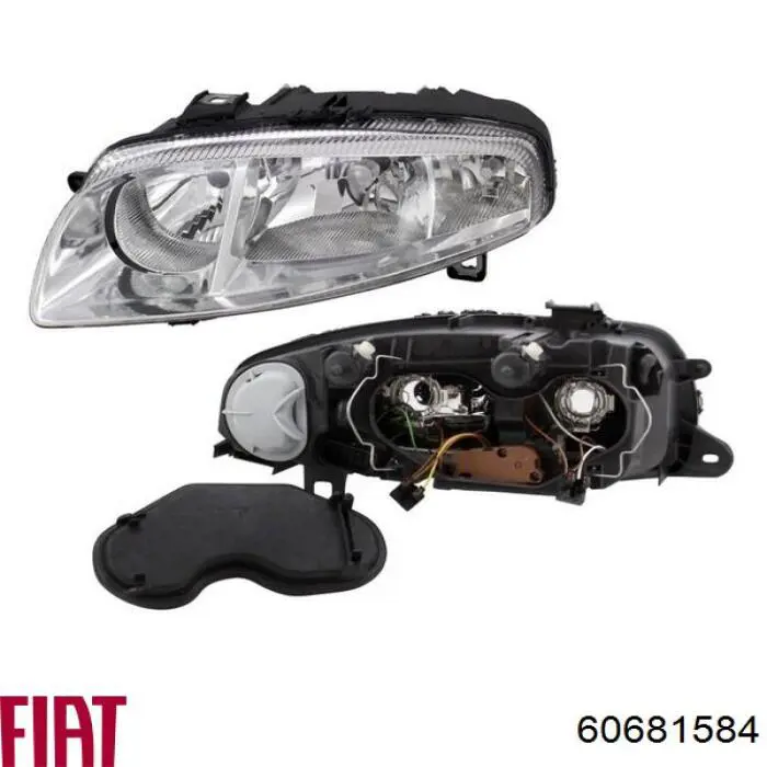 Купить 60681584 Fiat/Alfa/Lancia Фара левая передняя