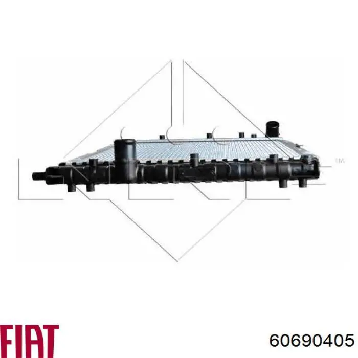 Радиатор 60690405 Fiat/Alfa/Lancia