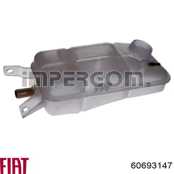 Купить 60693147 Fiat/Alfa/Lancia Водяной бачок системы охлаждения