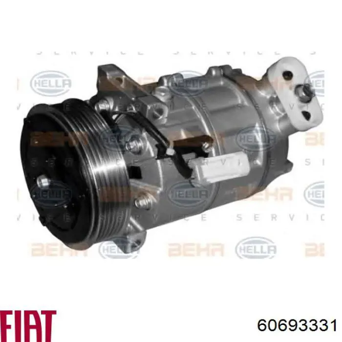 Компрессор системы кондиционирования Fiat/Alfa/Lancia 60693331 цена, от 301.12 USD