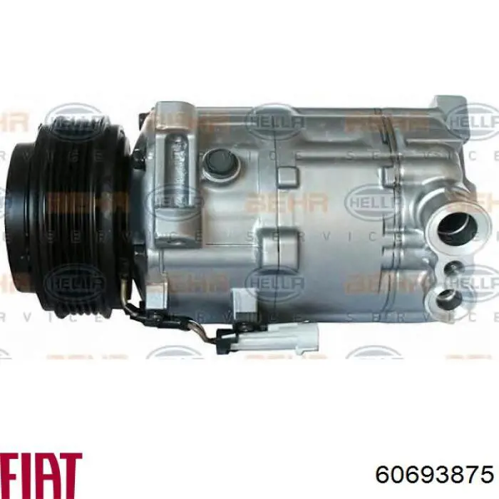 Компрессор системы кондиционирования Fiat/Alfa/Lancia 60693875 цена, от 70.38 USD