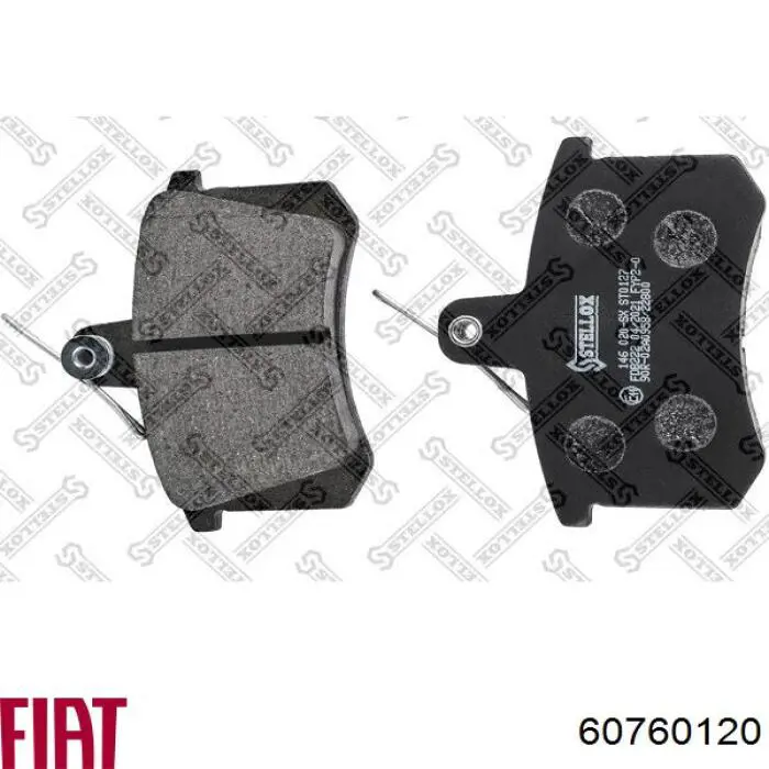 Колодки дисковые  Fiat/Alfa/Lancia 60760120 цена, от 15.20 USD